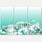 Designart - Auquamarine Landscape - Traditional Canvas Wall Art Print